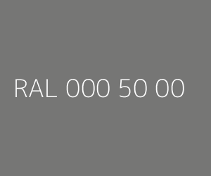 Kolor RAL 000 50 00 