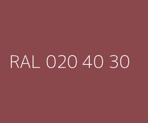 Kolor RAL 020 40 30 