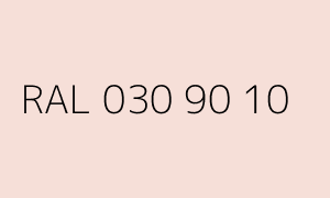 Kolor RAL 030 90 10