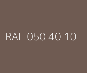 Kolor RAL 050 40 10 