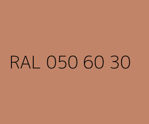 Kolor RAL 050 60 30 