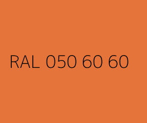 Kolor RAL 050 60 60 