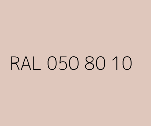 Kolor RAL 050 80 10 