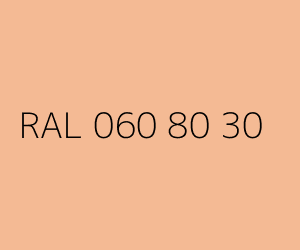 Kolor RAL 060 80 30 