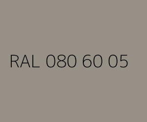Kolor RAL 080 60 05 