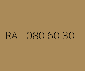 Kolor RAL 080 60 30 