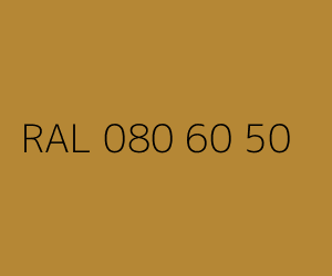 Kolor RAL 080 60 50 