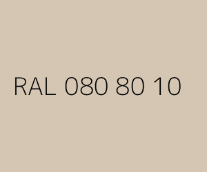 Kolor RAL 080 80 10 