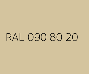 Kolor RAL 090 80 20 