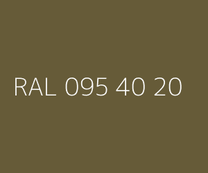 Kolor RAL 095 40 20 