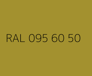 Kolor RAL 095 60 50 