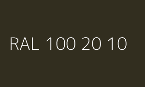 Kolor RAL 100 20 10