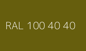 Kolor RAL 100 40 40