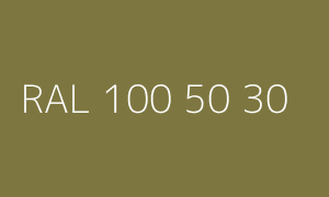 Kolor RAL 100 50 30