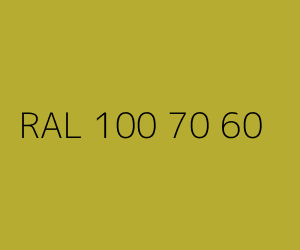 Kolor RAL 100 70 60 