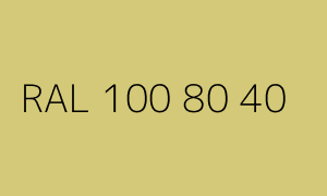Kolor RAL 100 80 40