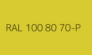 Kolor RAL 100 80 70-P