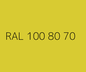 Kolor RAL 100 80 70 