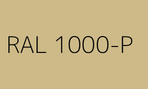 Kolor RAL 1000-P