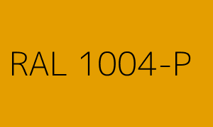 Kolor RAL 1004-P