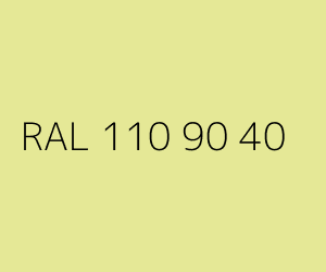 Kolor RAL 110 90 40 