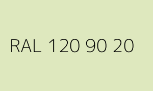 Kolor RAL 120 90 20