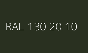 Kolor RAL 130 20 10