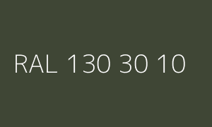 Kolor RAL 130 30 10