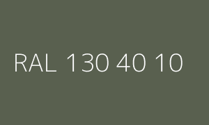 Kolor RAL 130 40 10
