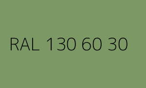 Kolor RAL 130 60 30