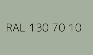 Kolor RAL 130 70 10