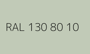 Kolor RAL 130 80 10