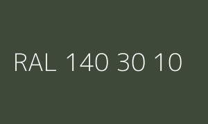 Kolor RAL 140 30 10