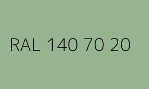 Kolor RAL 140 70 20