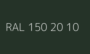 Kolor RAL 150 20 10