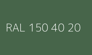 Kolor RAL 150 40 20