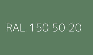 Kolor RAL 150 50 20