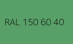 Kolor RAL 150 60 40