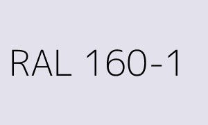 Kolor RAL 160-1