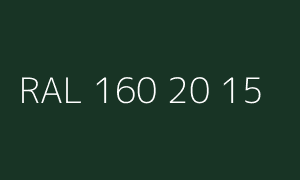 Kolor RAL 160 20 15