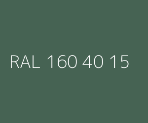 Kolor RAL 160 40 15 
