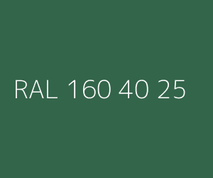 Kolor RAL 160 40 25 