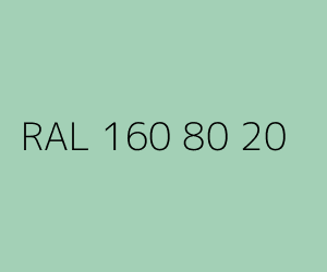 Kolor RAL 160 80 20 