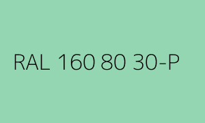 Kolor RAL 160 80 30-P
