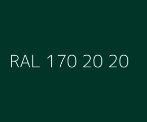 Kolor RAL 170 20 20 