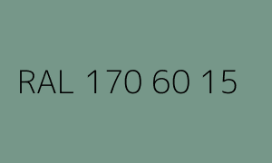 Kolor RAL 170 60 15