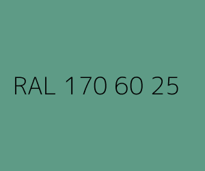 Kolor RAL 170 60 25 