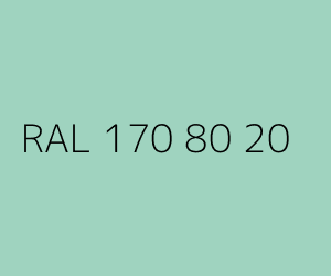 Kolor RAL 170 80 20 