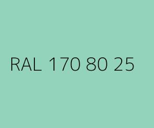 Kolor RAL 170 80 25 