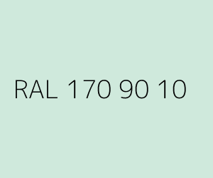 Kolor RAL 170 90 10 